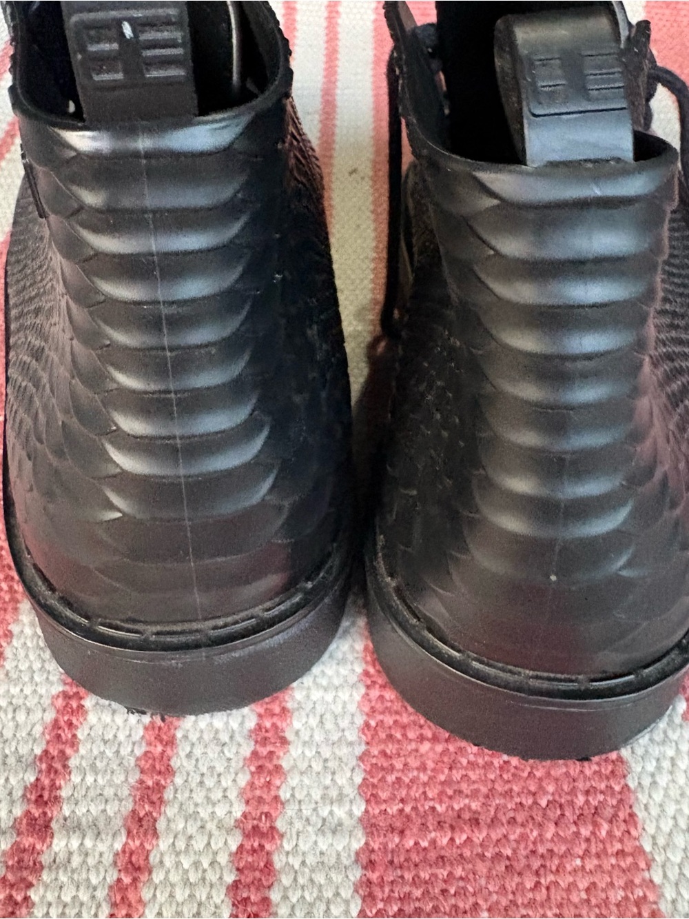 Melissa• Baja East Women's Desert Chukka Boot Black $150 MSRP size size 8 - Picture 5 of 9